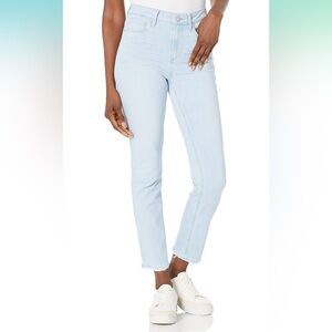 PAIGE Women's Hoxton High Rise Straight Skinny Fit in Starman, Size 27 NWT